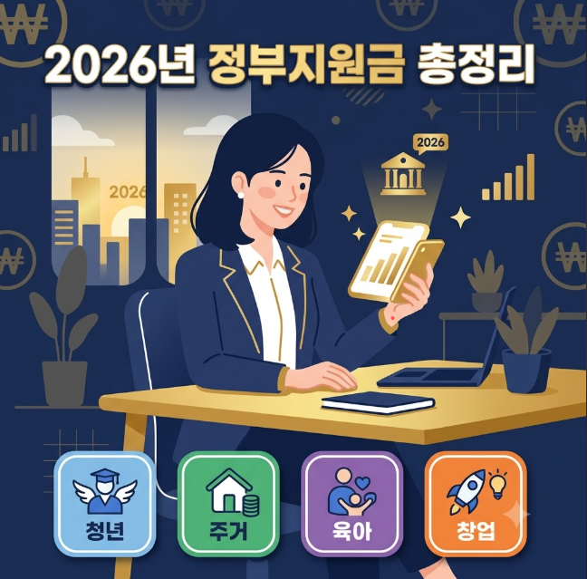 2026년 정부지원금 총정리