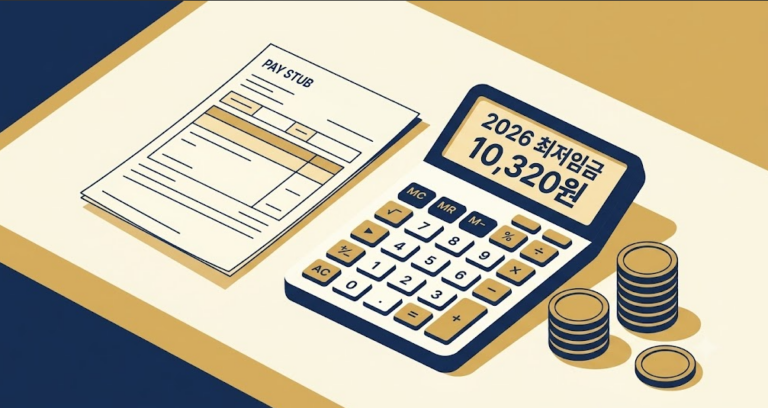 2026년 최저임금 계산기